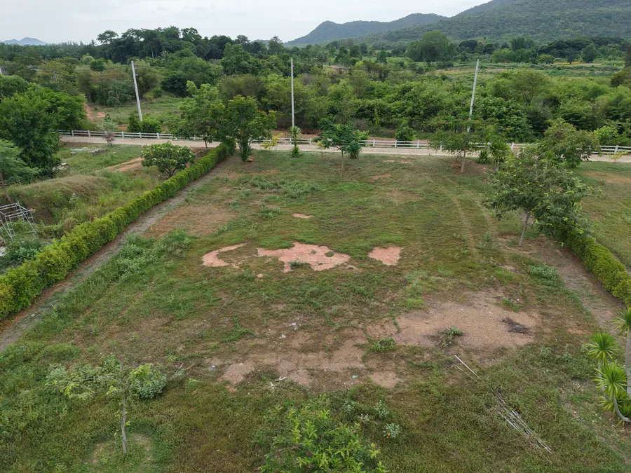 Plot 2a back view toward mountains at NHVK