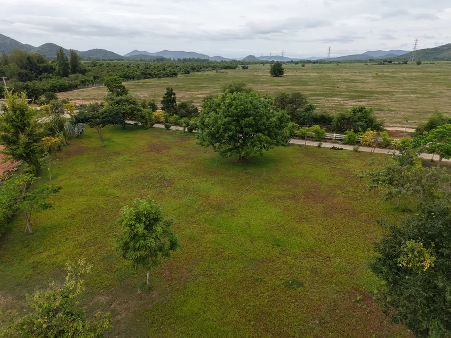 Plot 16 back view toward mountain fields at NHVK